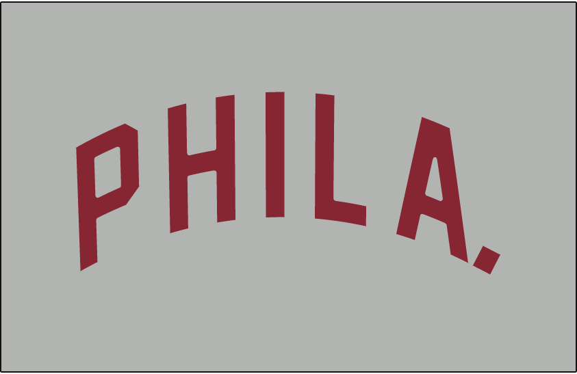 Philadelphia Phillies 1900 Jersey Logo iron on transfers for fabric